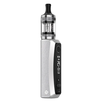 Vaporesso GTX One Pro Vape Kit in Silver – 40W pod mod kit with 3000mAh built-in battery, 2ml tank capacity, and compatibility with Vaporesso GTX coils