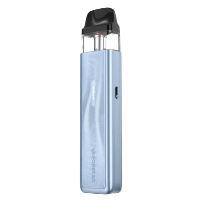 Vaporesso XROS 5 Mini Pod Kit in Sky Blue – ultra-compact vape device with sleek design, reliable performance, and smooth draw activation.