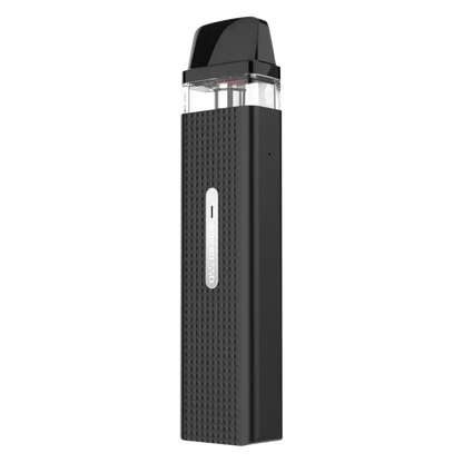 Vaporesso XROS Mini Vape Pod Kit in Black – compact and stylish pod system with a sleek black finish, 1000mAh battery, fixed airflow for consistent MTL draws, and SSS leak-resistant technology for mess-free vaping.