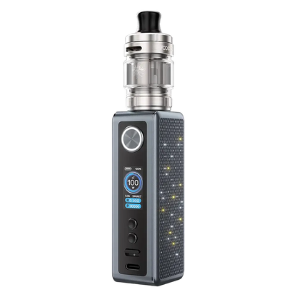 VooPoo Vinci Spark 100 Vape Kit in Metal Grey – sleek and compact vape device with adjustable power, modern design, and smooth performance.