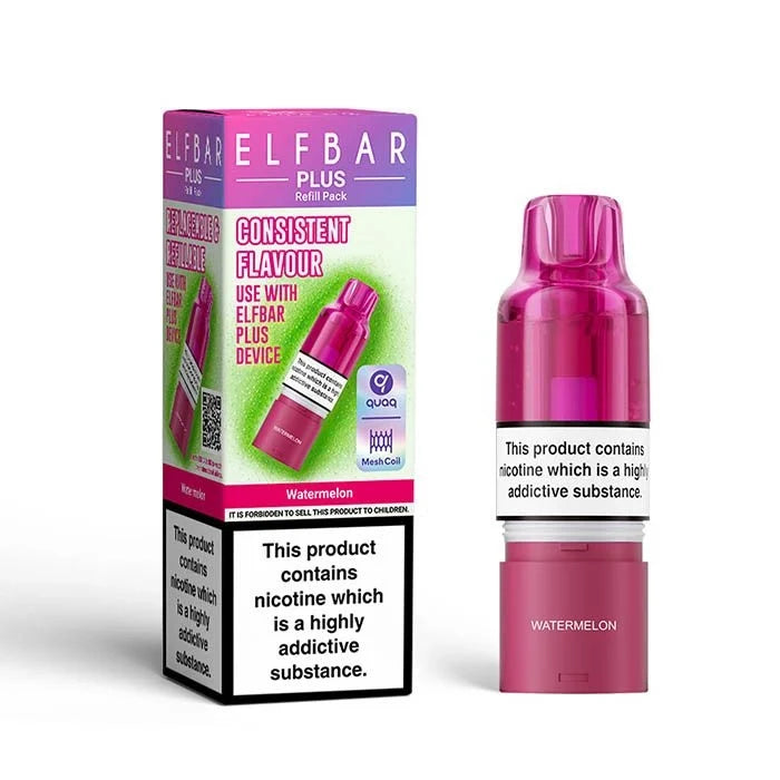 ELFBAR Plus 12 Prefilled Pods & Refill