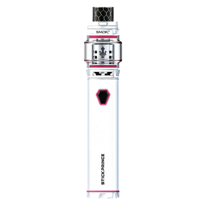 SMOK Stick P25 Kit in White – bold vape pen with an integrated battery, TFV12 Prince tank.