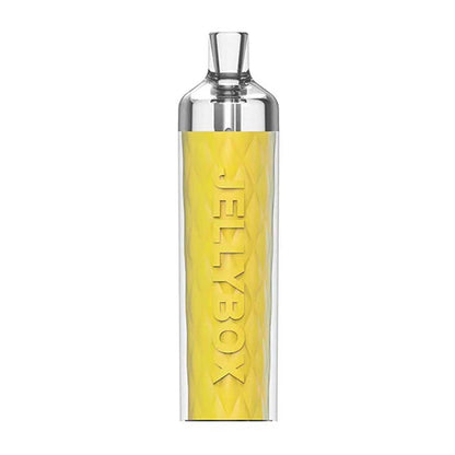 Rincoe Jellybox Lite Pod System Kit in Yellow – lightweight and eye-catching pod device featuring a draw-activated design, and consistent performance for smooth MTL vaping.